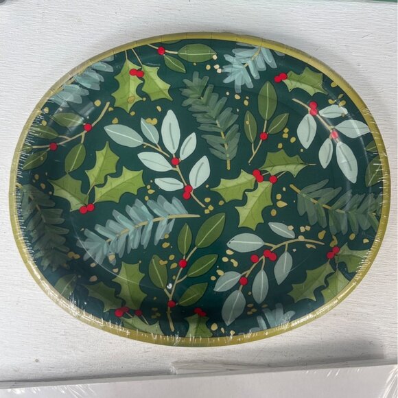 Holiday Party Supply Bundle Festive Packaging Boxes Plates New - Picture 2 of 11